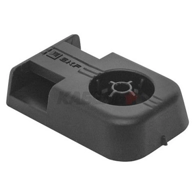 Площадка под стяжку для прямого монтажа черная EKF PROxima (pdm-b) (100 шт/уп)