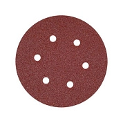 Круг шлифовальный д=150 мм, 6 отв., зерно 80, 50шт. (YT-834583) YATO