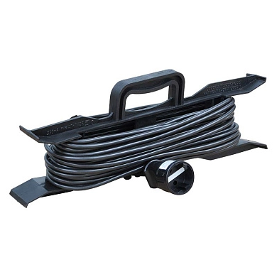 Удлинитель на рамке 16м (1 роз., 3кВт, с/з, ПВС-Т 3х1,5), SPEC