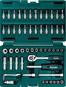 Набор инструмента автомобильного (1/4") 57пр. (27885-H57) KRAFTOOL