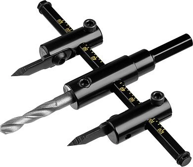 Сверло регулир, Profi , двухрезцовое, по дереву, "Балеринка", d=40-120мм (2944) STAYER