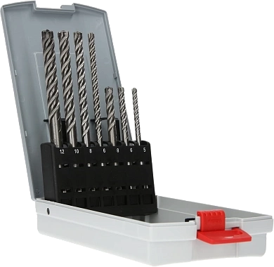 Набор сверл SDS-plus-7X, 5шт.: 6-10мм (2 608 576 200) BOSCH