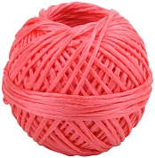 Шпагат полипропиленовый 1000 текс, 50 м красный (F_68165) КУРС