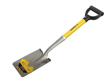 Лопата совковая стальная мини, фибергласс. ручка TR-BY-F 21*15*70см (17196) TRUPER