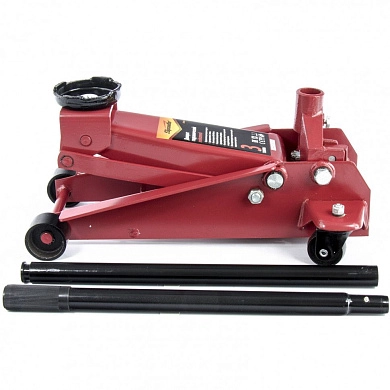 Домкрат гидравлический подкатный, 3т, h подъема 130–465мм (510105) SPARTA