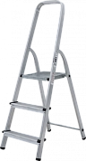 Лестница-стремянка алюм., серия NV1110 (3 ступ. 60/1257 см, 2.9 кг) (1110103) Новая высота