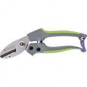 Секатор с наковальней, 170 мм, металлические обрезиненные рукоятки (60490) PALISAD