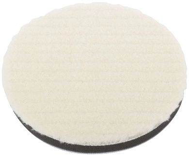 Круг полировальный шерстяной (липучка) 125х16мм (F_39644) FIT