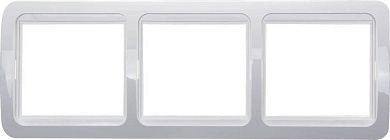 Панель "ГАММА" тройная горизонтальная, цвет белый (SV-54148-W) СВЕТОЗАР