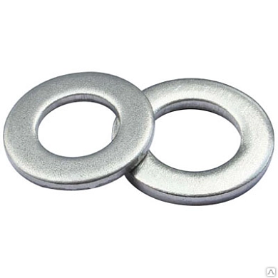 Шайба плоская М 10 оцинк