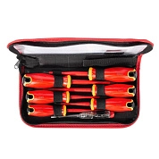 Набор диэлектрических отверток НИО-2207 PZ/FL серия СЛИМ (103018) КВТ