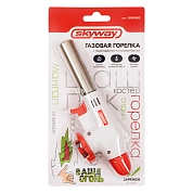 Горелка газовая на цанговый баллон с пьезоподжигом 1002 (S11901002) SKYWAY