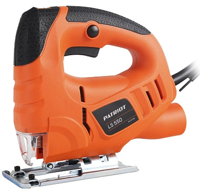 Пила лобзиковая LS 550 (0,55 кВт 230В ход пил. 17мм 3000 ход/мин угол накл. 45°) PATRIOT / EXPERT