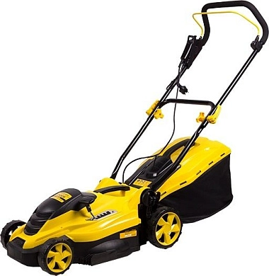 Газонокосилка электр. EM3616 (1.6кВт, выс. 20-70мм, шир. 36см, травосб. 45л, IPX4) CHAMPION