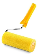 Валик поролоновый 180мм/8мм, туба 70мм, структур. "Горошек" (0130-798018) HARDY