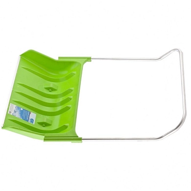 Движок снеговой пластиковый, 810*535*1300мм, алюминиевая ручка (61499) СИБРТЕХ