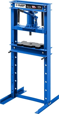 Пресс гидравлический с домкратом и возвратными пружинами 12т "ПГД-12""Профессионал" (43070-12) ЗУБР