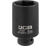Головка ударн. 1/2", 36мм, L=78 мм, 6гр., глубокая (JCB-4458536) JCB