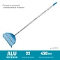 Грабли пластиковые 430х40х1460 мм, 22 зубца, с алюм. черенком "PROLine PL-22 ALU" (421819) GRINDA фото3