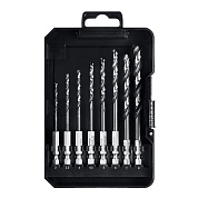 Набор сверл по металлу 3.0-8.0 мм, HSS, 8шт., хвост. НЕХ 1/4", класс A1 (29603-H8) STAYER