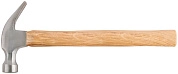 Молоток-гвоздодер, деревянная ручка 25мм, 340гр. (F_44625) FIT