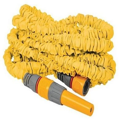 Шланг для полива HoZelock 8215 расширяющийся 15 м с коннекторами и наконечником для шланга (82158000