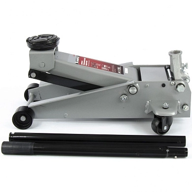 Домкрат гидравлический подкатной, быстрый подъем, 3т, 130-465мм, проф (51047) MATRIX