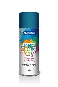 Краска аэрозольная  металлик "Нейтрально-синяя" акриловая (265г) RAL 680M MAGICLINE
