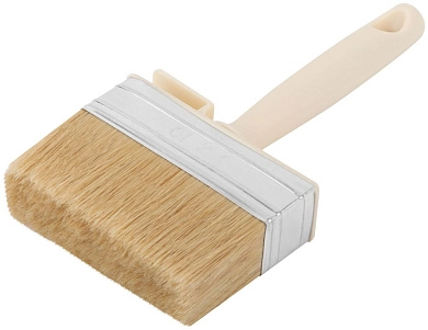 Кисть-макловица 30x100мм, натур. светлая щетина, пласт. корпус (F_01662) КУРС