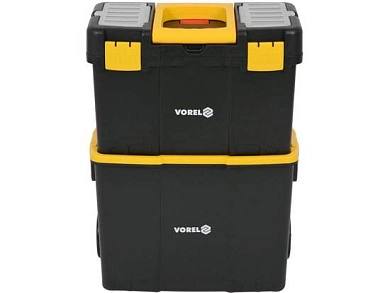 Тележка 2-х сегментная со съемными ящиками 46х26х62,5/83см (78731) VOREL