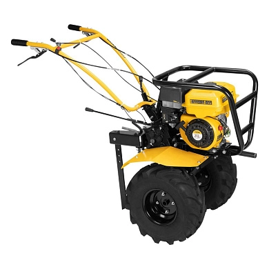 Мотоблок DPT-470S-PRO, 7 л.с., ремен.сцеп, фрез 3х4, ШОМ, передачи 4В/2Н Denzel