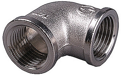 Уголок никелированная латунь, г/г, 1/2" (51071-G/G-1/2) GENERAL FITTINGS