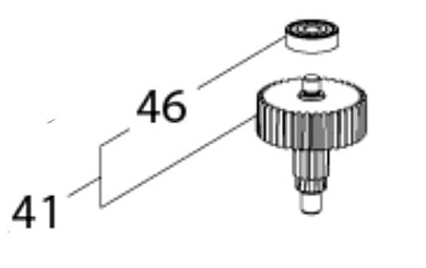 Вал-шестерня ( 21.075 ) Collomix