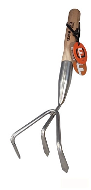 Рыхлитель 3 зуб. с длинной изогнутой на 35 градусов рукояткой (2124) FINLAND