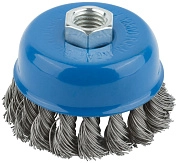 Щетка чашечная (коса) d=75мм/М14 (F_38952М) MOS