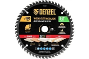 Диск пильный 180х20/16х2.0х54T по дереву (733297) DENZEL