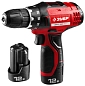 Дрель-шуруповерт аккум. ДШЛ-122-1 КН (12.0 В, 2 акк х 1,3 А/ч Li-Ion, 30 Hм, чем.) ЗУБР фото2
