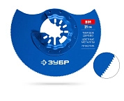 Полотно биметал диск, d 85мм, 21TPI чистый рез: твердое дерево, цветные метал BIM (15575-85) ЗУБР