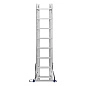 Лестница алюмин., 3х8 ступ, трехсекц., 3630мм, слож.2250х445х155мм, (97818) СИБРТЕХ фото5