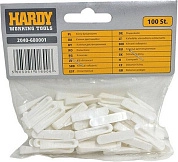 Клинья для плитки 28х8х5 мм, (уп. 100шт) (2040-680001) HARDY