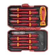 Набор отверток диэл., 13пр. "Профи" НИО-4412 (78615) КВТ