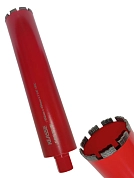 Сверло алмазное труб. 102х24х3.5х11х9х450мм 1-1/4" UNC / железобетон (KL0144-102/450) KLASSE
