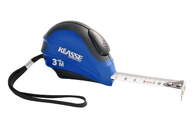 Рулетка 3м/16мм, "GRAND auto", автостоп, прорез. корпус, магнит. крючок, быт. (KL17031-03) KLASSE