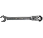 Ключ комбинированный трещоточный 17мм с шарниром (79198) КВТ