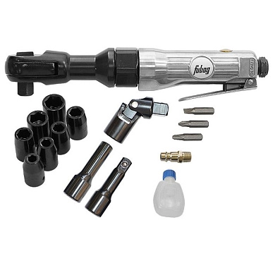 Гайковерт пневм. угловой RW 61 + набор (100108) FUBAG