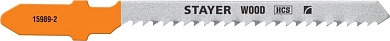 Пилка лобзиковая T119BO, HCS сталь, фигур. рез дерева/фанеры/ДСП, 2 шт. (15989-2_z02) STAYER