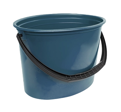 Ведро пластмассовое овальное 15л без крышки