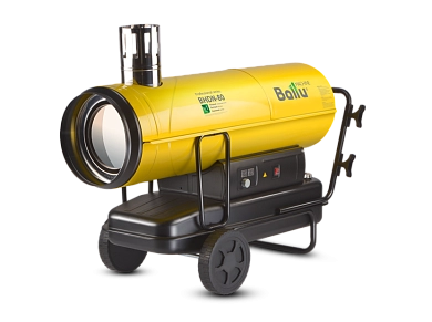 Пушка тепловая дизельная BHDN-80 (80 кВт 2000 м3/час 220В до 600м2 не прямой нагрев) BALLU