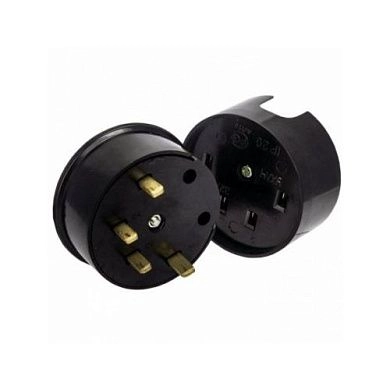 Соединитель электрический СЭ 30-В-А-25/380 (380В 25А IP20 карболит) 100701 ВЭТП Свет