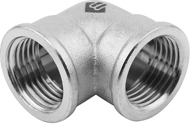 Уголок "ЭКСПЕРТ", никелированная латунь, г/г, 1/2" (51271-G/G-1/2) ЗУБР